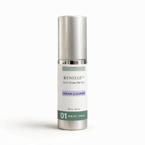 Renelle Cream Cleanser, 100ml pump bottle, step one of the DSMO routine Title